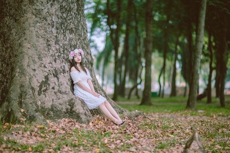Nature people female