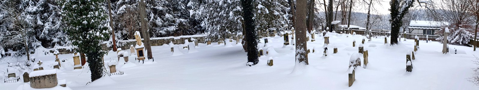 Alter Friedhof Espenfeld Winter