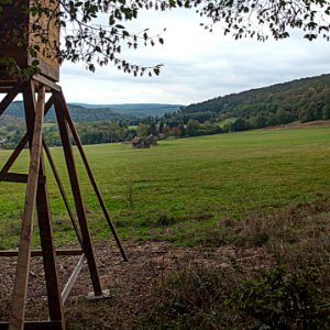 Altenbrak Feldflur Hochsitz
