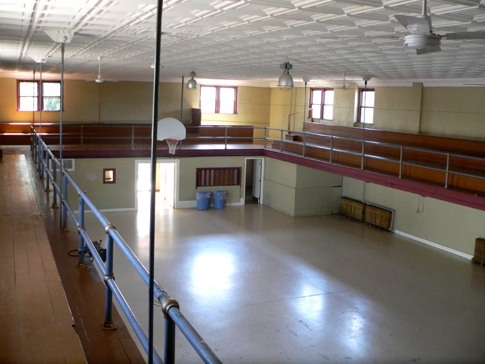 Alma, Nebraska auditorium interior facing SE 1