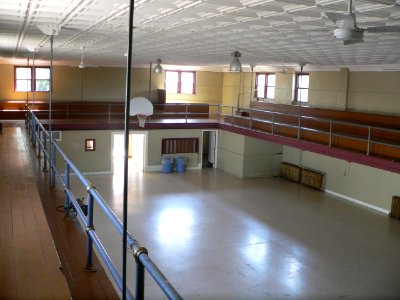 Alma, Nebraska auditorium interior facing SE 1