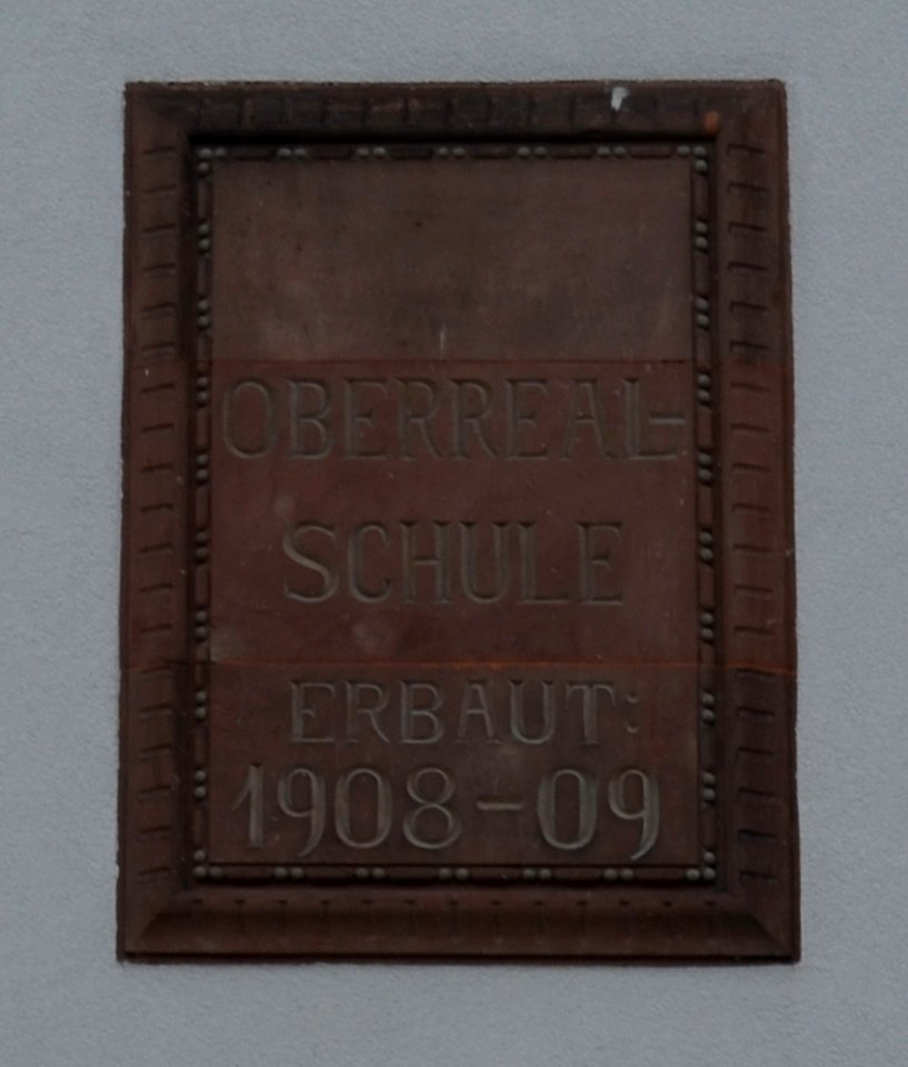 Alsfeld, Albert-Schweitzer-Schule, Altbau, Detail