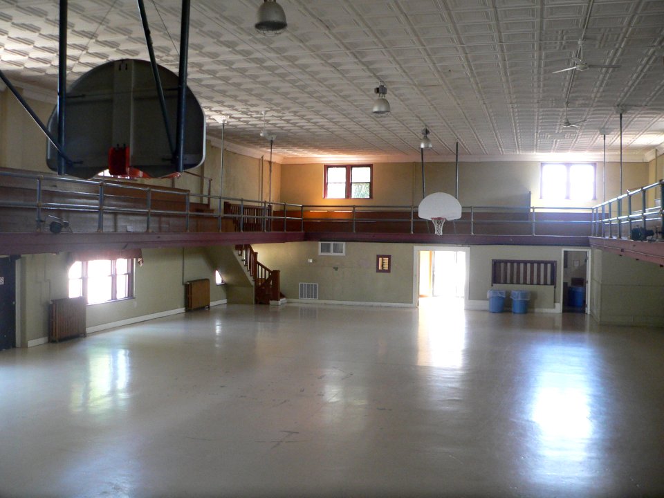 Alma, Nebraska auditorium interior facing ENE 1