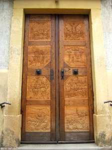 Alsómocsolád, templomajtó