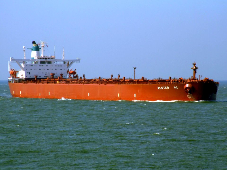 Alster N, pic02 approaching Port of Rotterdam, Holland 19-Apr-2007