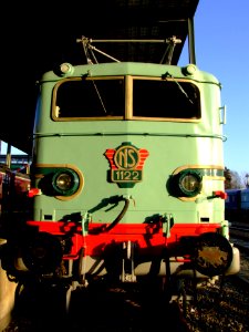 Alsthom, Belfort NS 1122 at the Spoorwegmuseum, Utrecht, Holland pic1