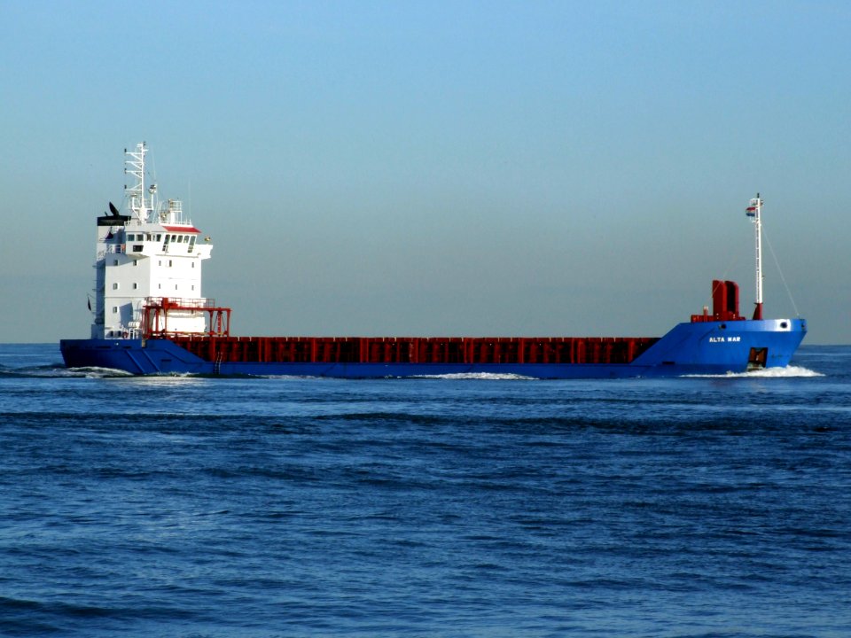 Alta Mar approaching Port of Rotterdam