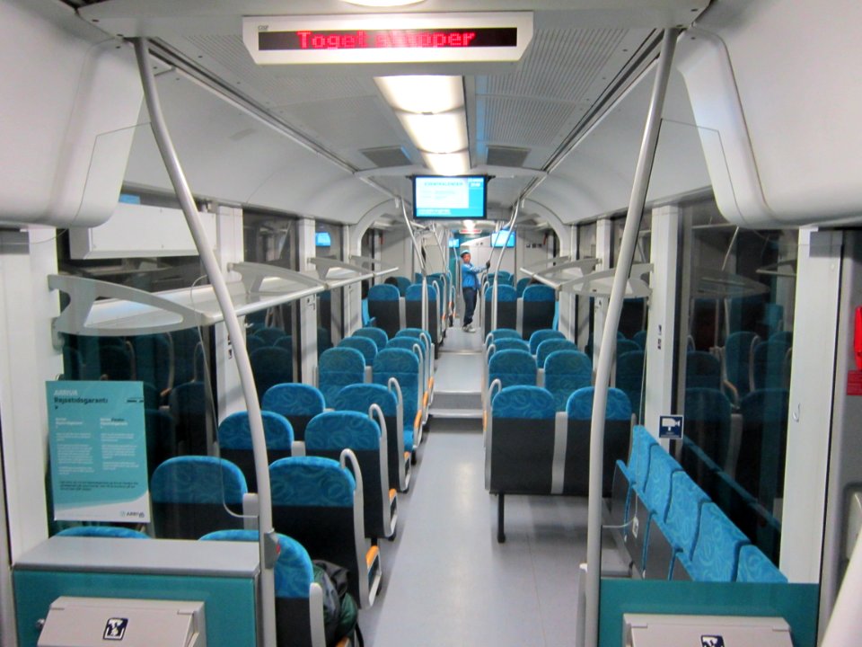 Alstom Coradia LINT interior