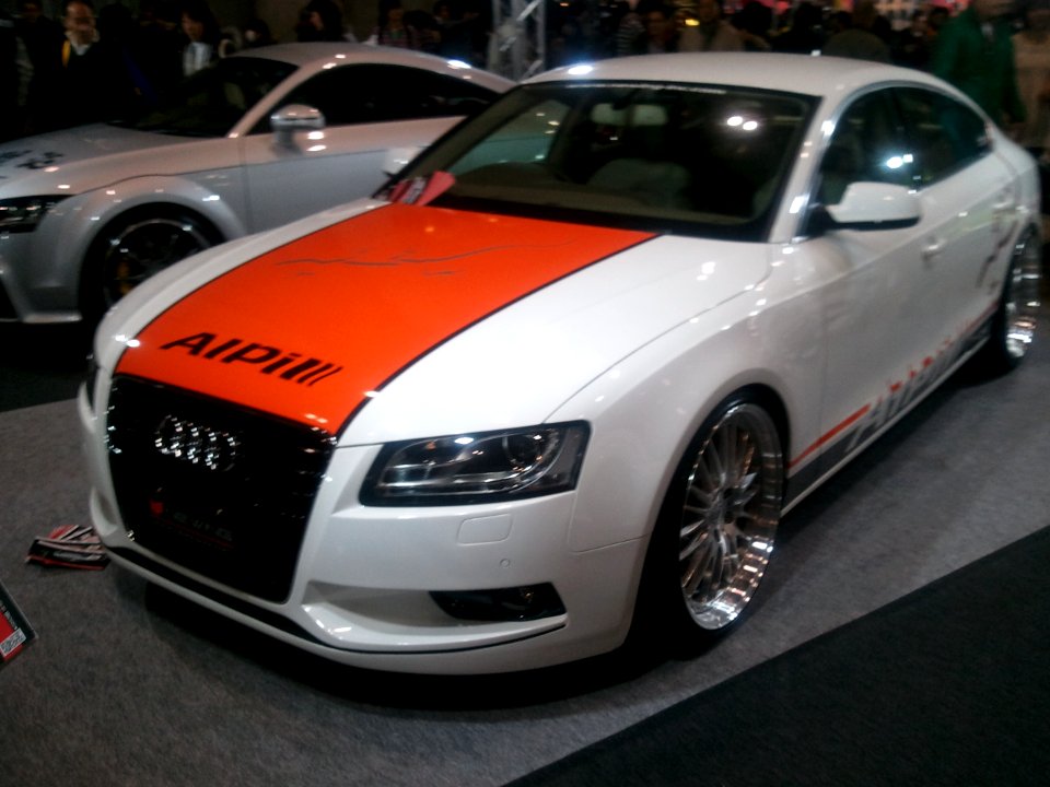 Alpil Audi A5 concept front - Tokyo Auto Salon 2011