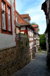 Alsfeld, Untergasse 19, vom Burggäßchen