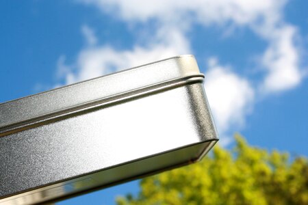 Slip lid tin tin can metal box