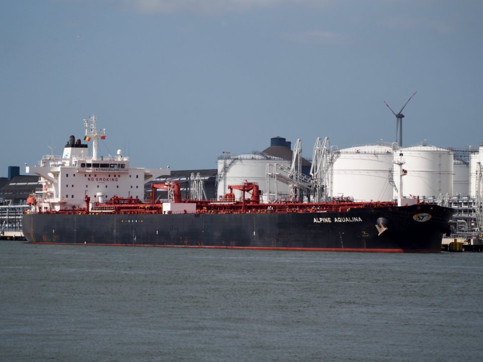 Alpine Aqualina - IMO 9496687, Port of Antwerp