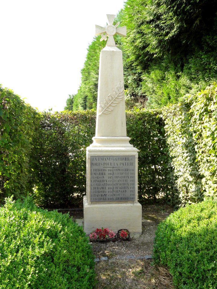 Auberville-la-Campagne (Seine-Mar.) monument aux morts