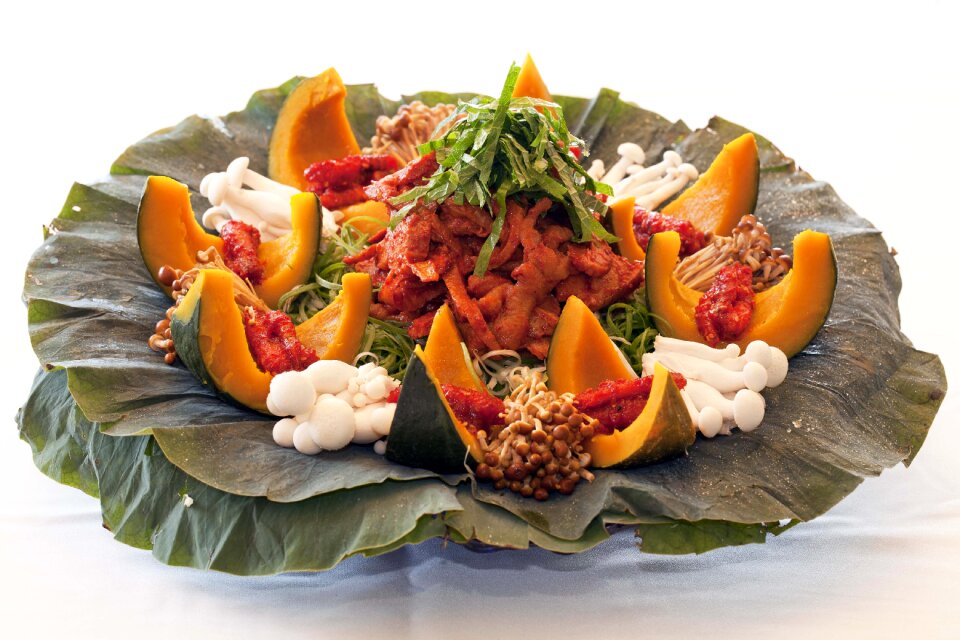 Salad vegetable cooking