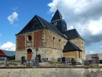 Auboncourt-Vauzelles (Ardennes) église (2)
