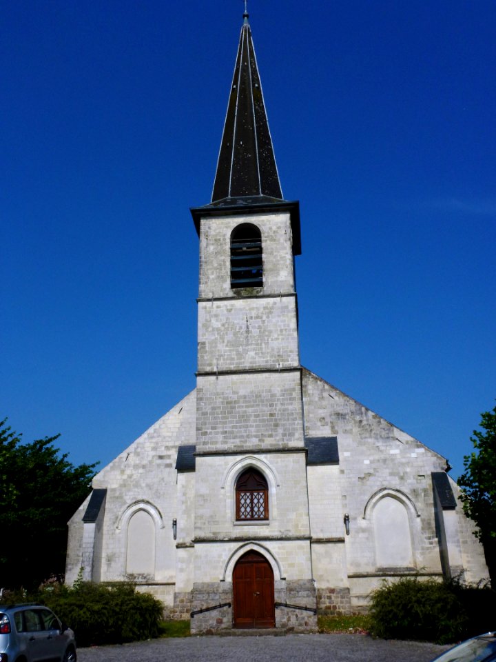 Aubry-du-Hainaut (Nord, Fr) église