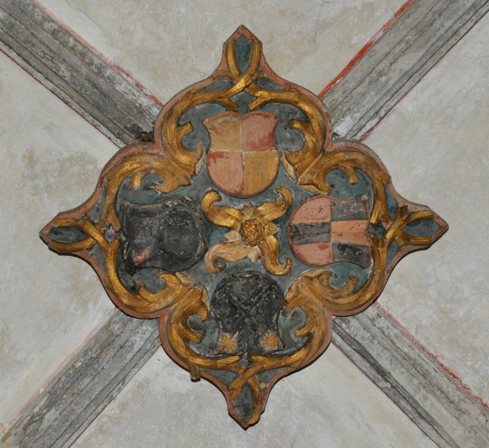 Augsburg Domkreuzgang Ostflügel Joch8 Schlussstein