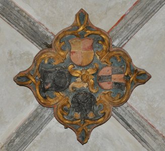 Augsburg Domkreuzgang Ostflügel Joch8 Schlussstein