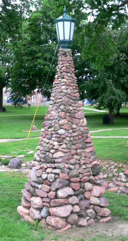 Auburn, NE Legion Park lamp 1