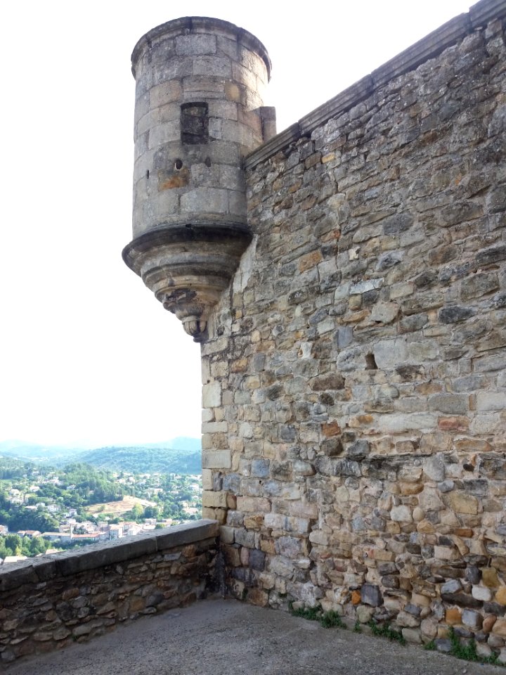 Aubenas - Château - Tourelle du belvédère