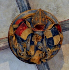Augsburg Domkreuzgang Ostflügel Joch2 Schlussstein