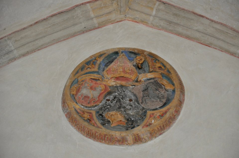 Augsburg Domkreuzgang Ostflügel Joch7 Schlussstein