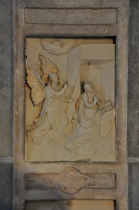 Augsburg Katharinenkapelle Altarreliefs 04