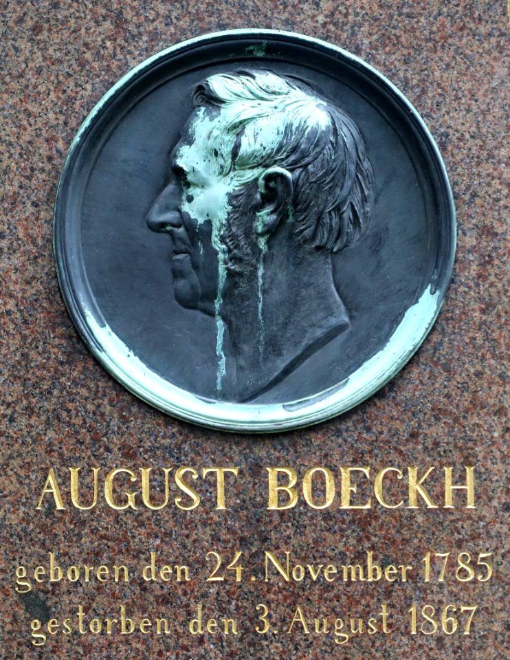 August Boeckh - Dorotheenstädtischer Friedhof - Berlin, Germany - DSC00310