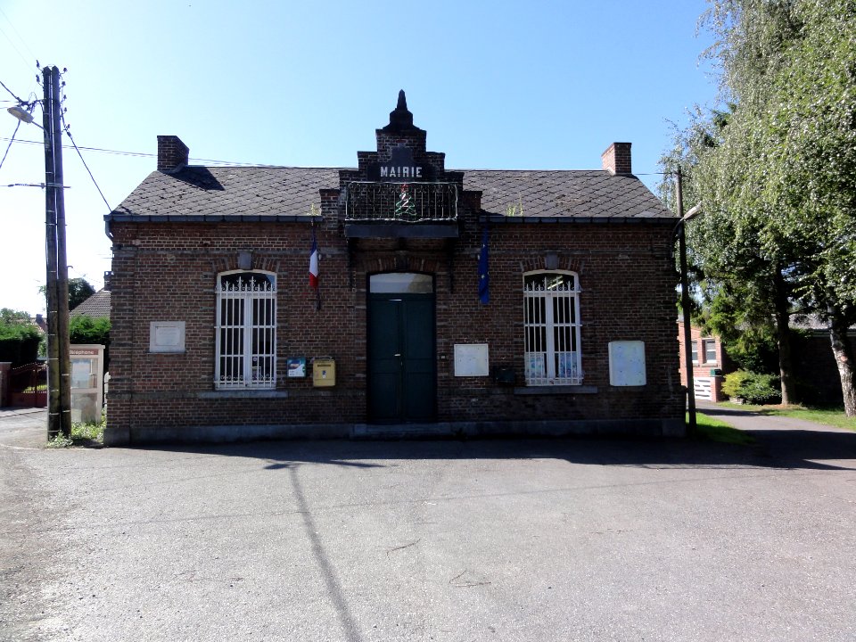 Audignies (Nord, Fr) mairie