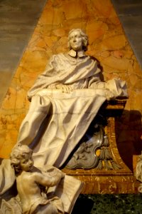 Augustino Favorito Sarzanensi (Cardinal Agostino Favoriti), by Filippo Carcani, 1685 - Santa Maria Maggiore - Rome, Italy - DSC05737