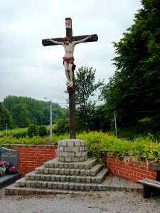 Auchy-aux-Bois (Pas-de-Calais) Croix de cimetière photo