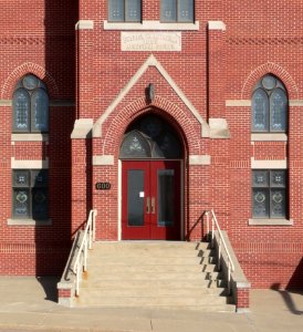 Augustana Church (Sioux City) W entrance 1