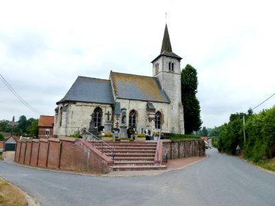 Auchy-aux-Bois (Pas-de-Calais) église (01) photo