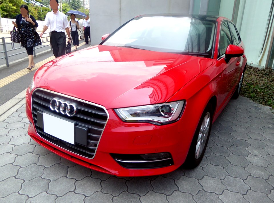 Audi A3 Sportback 1.4 TFSI (DBA-8VCXS) front