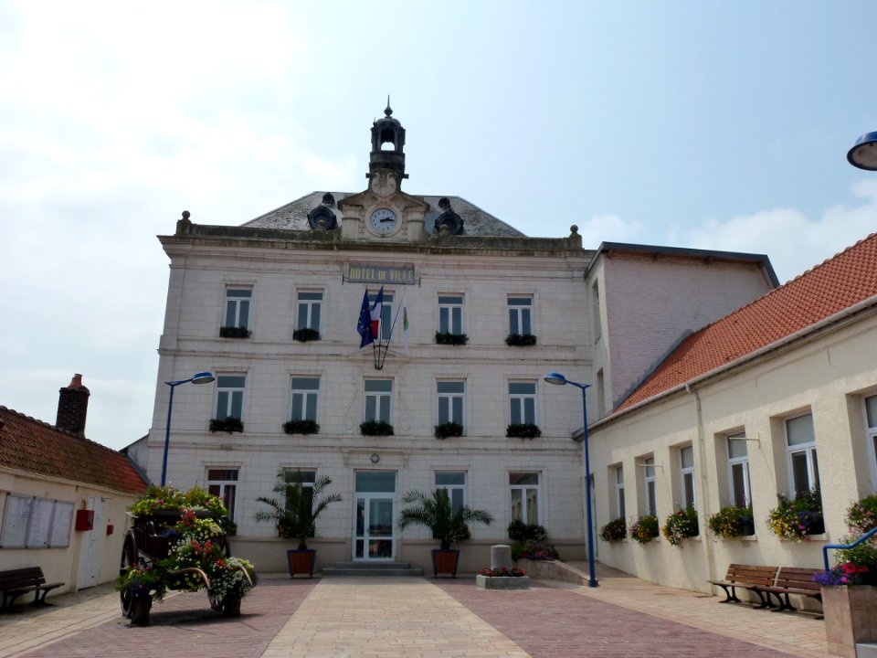 Auchel (Pas-de-Calais, Fr) mairie