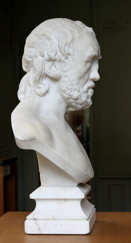 Auguste Rodin L'Homme au nez cassé Marbre Musée Rodin 31102018 3
