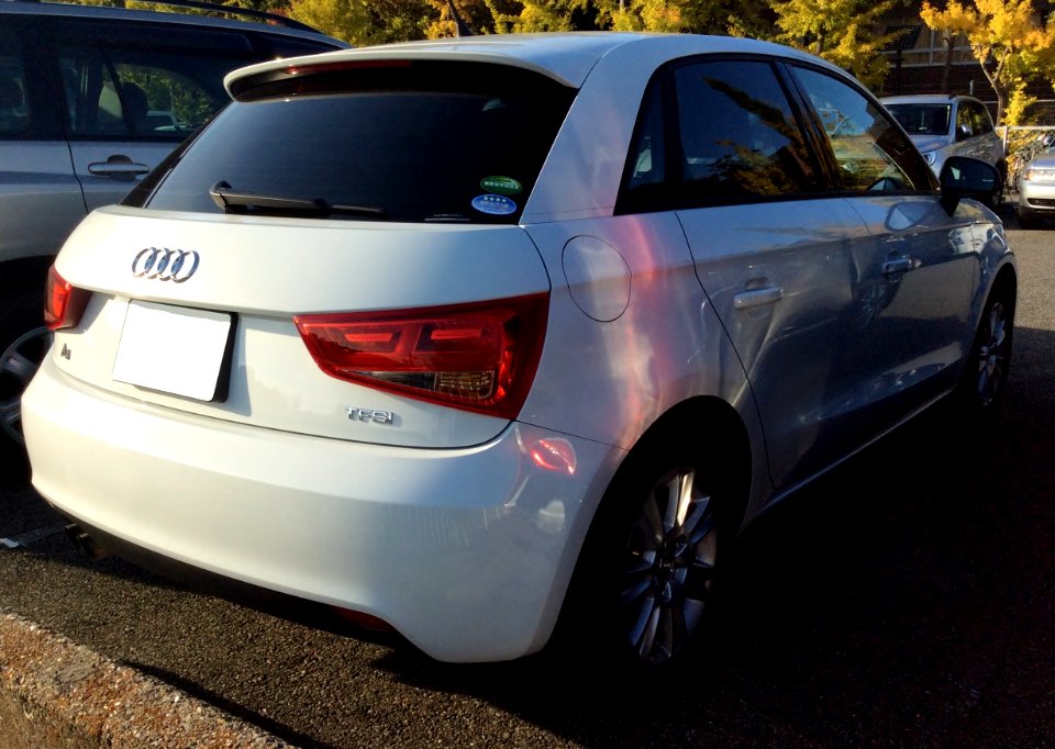 Audi A1 Sportback 1.4 TFSI (8XCAX) rear