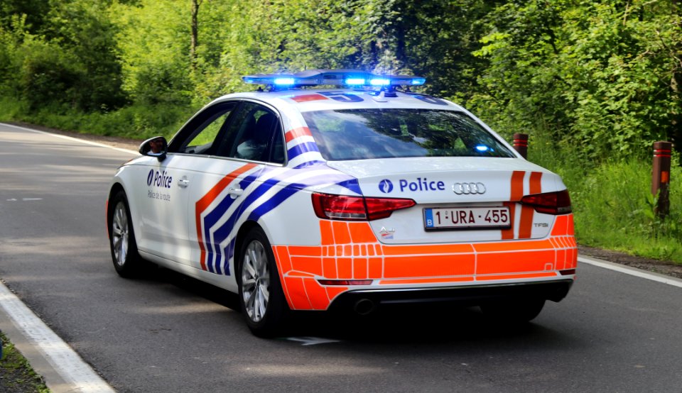 Audi Police au Circuit de Wallonie 2019 à Nalinnes Belgique 32