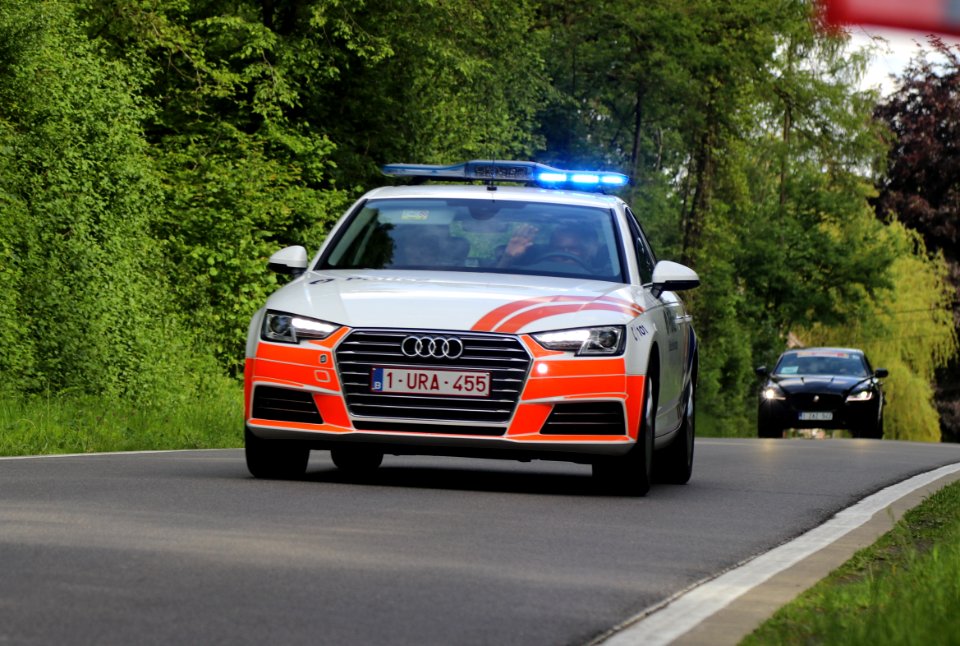 Audi de la Police de la route WPR au Circuit de Wallonie 2019 à Nalinnes Belgique 42