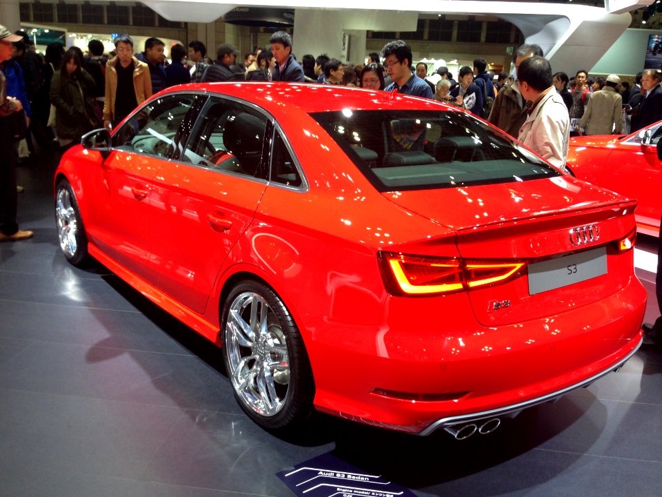 Audi S3 sedan rear - Tokyo Motor Show 2013