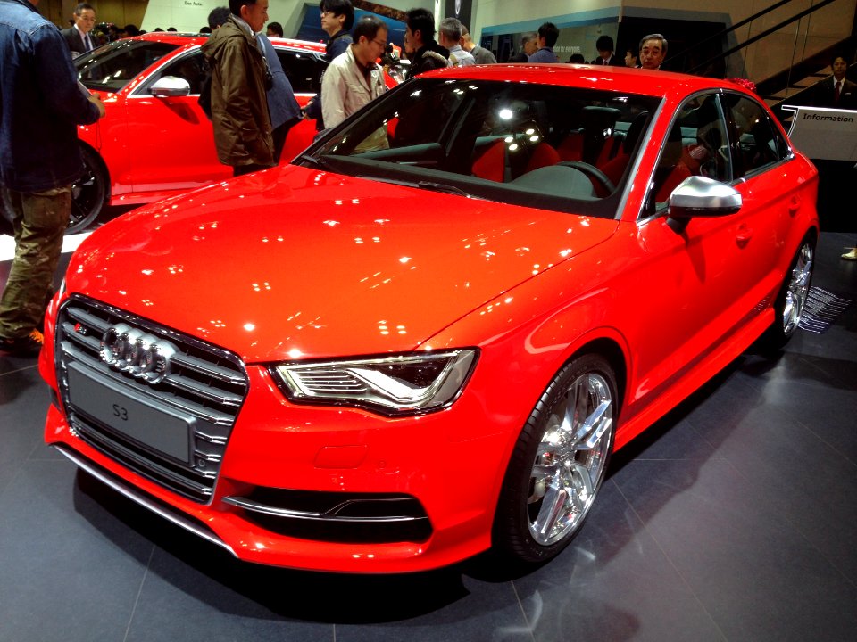 Audi S3 sedan front - Tokyo Motor Show 2013