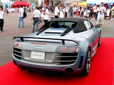 Audi R8 GT Spyder rear