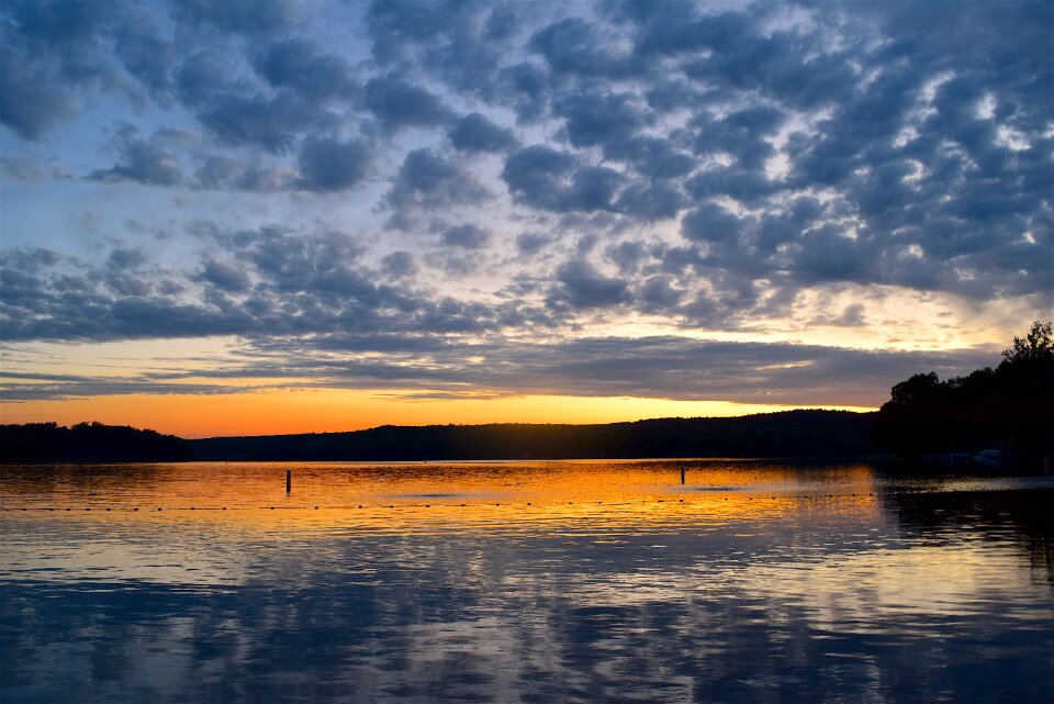 Sky water landscape