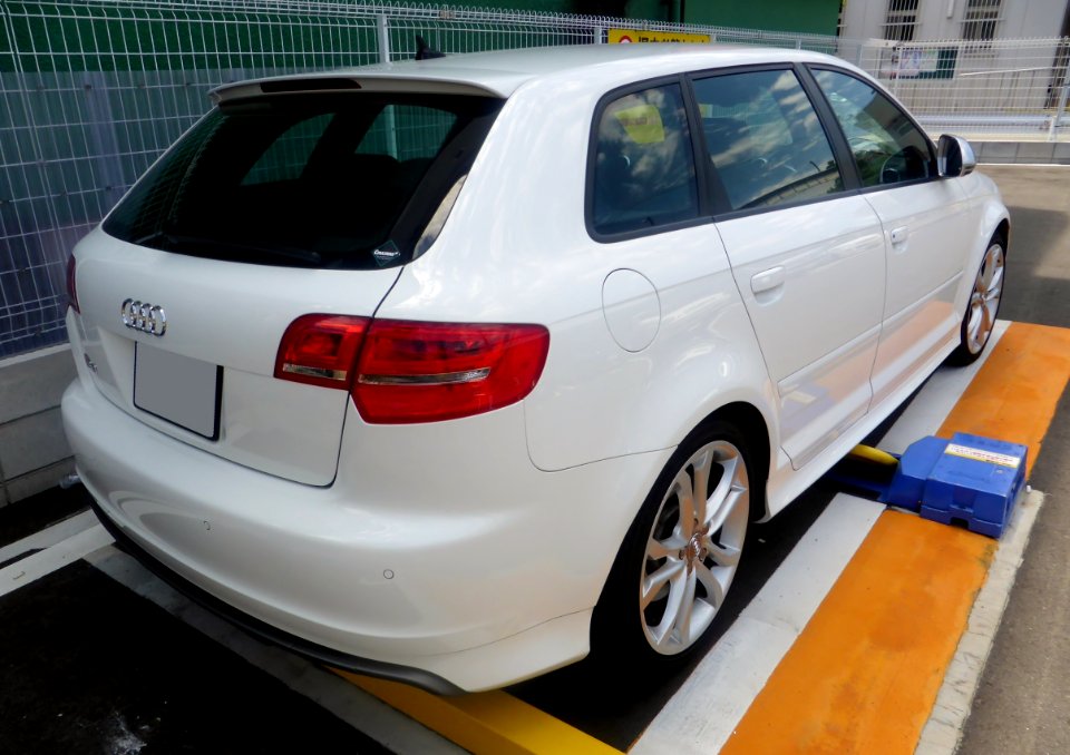 Audi S3 Sportback 2.0 4WD (8PA) rear