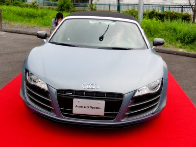 Audi R8 GT Spyder front