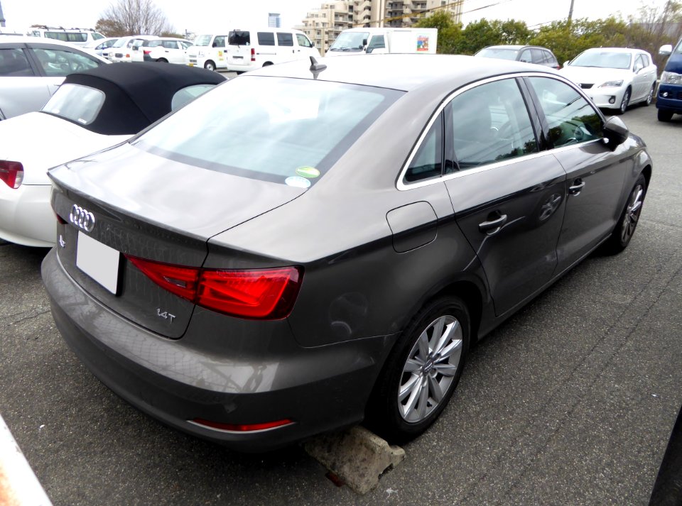 Audi A3 Sedan 1.4TFSI (8VCXSL) rear