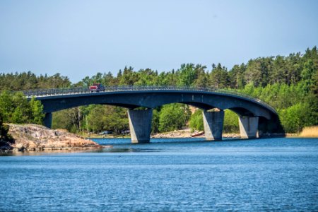 Attu bridge, Parainen, Finland photo