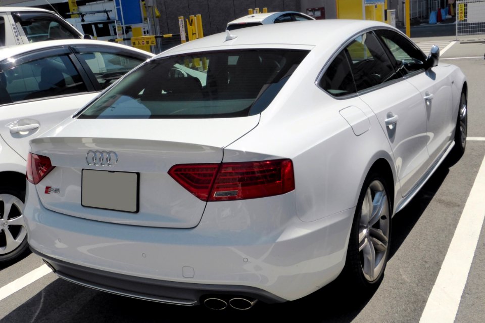 Audi S5 Sportback (8TCGWL) rear