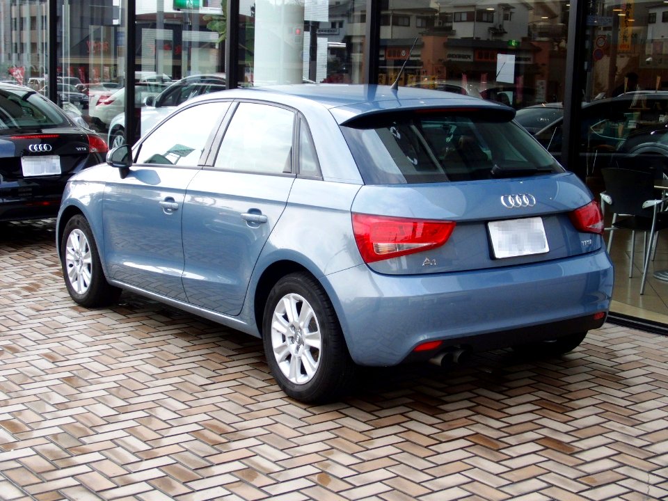 Audi A1 sportback rear