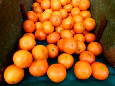 Au marché - Mandarines